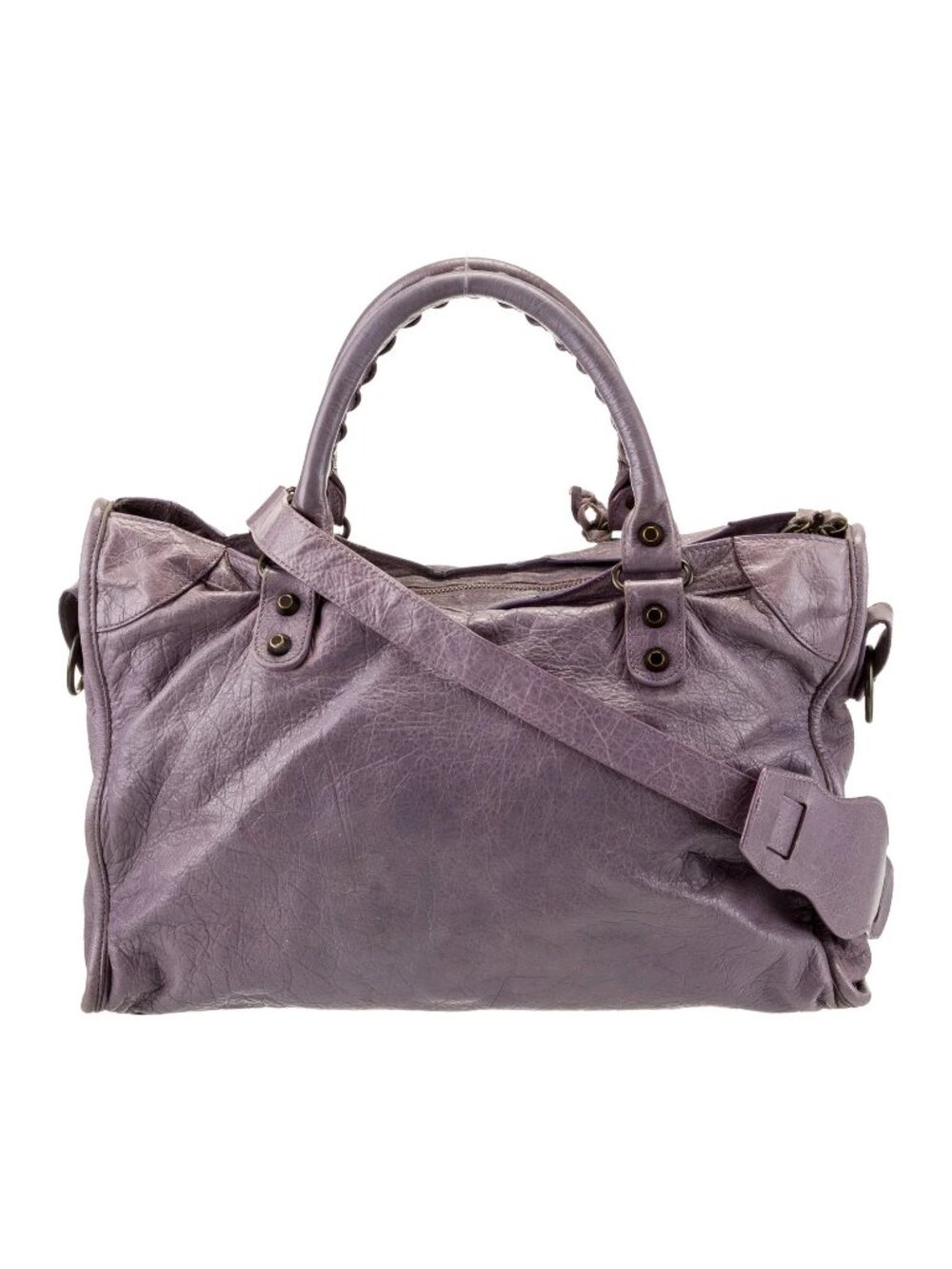 Balenciaga City Bag- Purple - Picture 3 of 4